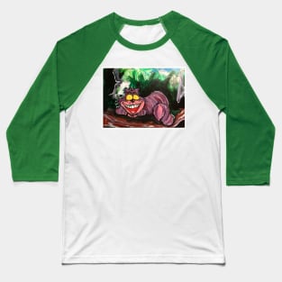 Cheshire Cat Baseball T-Shirt